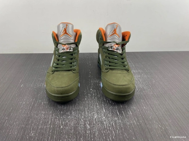5 DD0587-308 Air Jordan Olive 0712